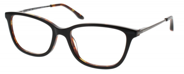 BCBGMAXAZRIA INGRID Eyeglasses, Black Laminate