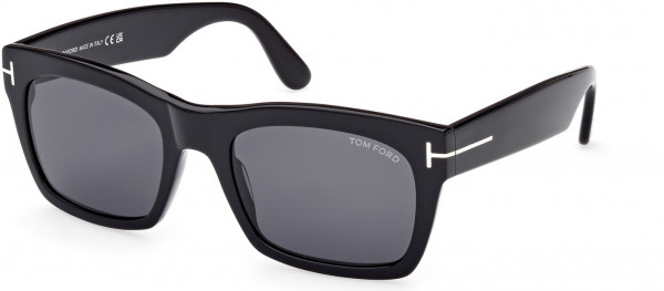 Tom Ford FT1062 NICO-02 Sunglasses, 01A - Shiny Black / Shiny Black