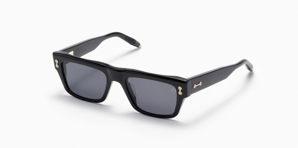 Akoni LEO Sunglasses, Black w/ Dark Grey - AR