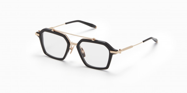 Akoni AKARI AF Eyeglasses, Black - White Gold