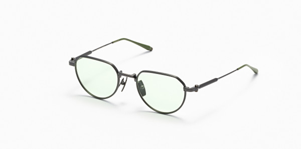 Akoni ARTEMIS Eyeglasses, Black Iron - Matte Olive