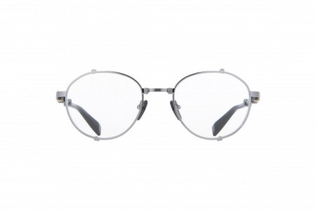 Balmain BRIGADE - I Eyeglasses, Black Palladium - Dark Brown Swirl