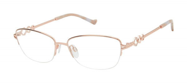 Tura R145 Eyeglasses, Burgundy/Rosegold (BUR)