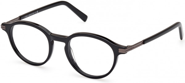 Ermenegildo Zegna EZ5269 Eyeglasses, 001 - Shiny Black / Shiny Black