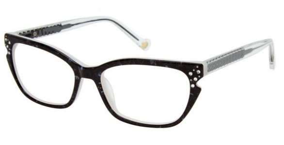 Betsey Johnson BET ROCKIN IT Eyeglasses, black