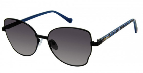 Betsey Johnson BET FLY GIRL Sunglasses, BLK