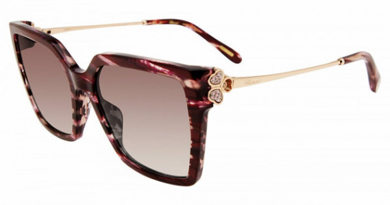 Chopard SCH371S Sunglasses, BORDEAUX (01G2)