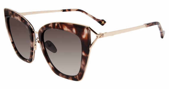 Yalea SYA146 Sunglasses, COPPER GOLD (08FC)