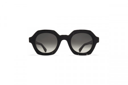 Mykita TESHI Sunglasses, C110 Black Havana/Shiny Silver