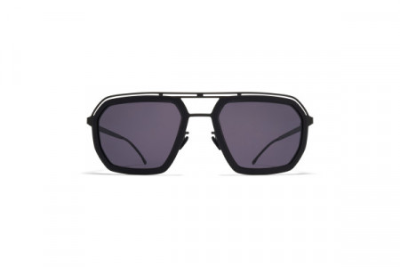 Mykita Mylon MOJAVE Sunglasses, MH6 Pitch Black/Black