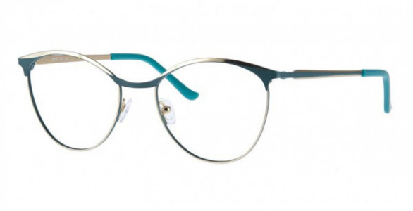 Grace G8102 Eyeglasses, C1 GRY BLU/GOLD