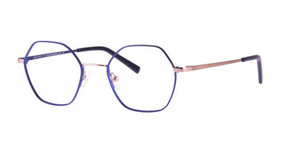 Ice Cream IC9171 Eyeglasses, C1 DK BLUE/ROSE GOLD