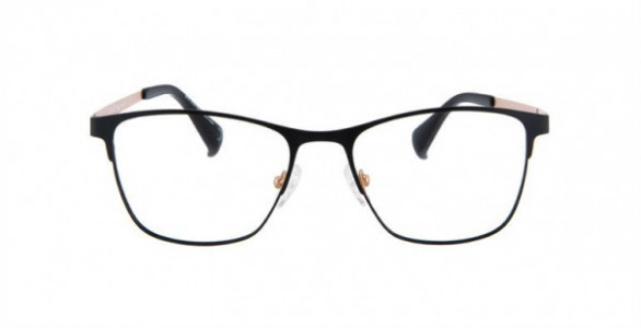 Interface IF2029 Eyeglasses, C1 IFF MT BLK/PK GLD