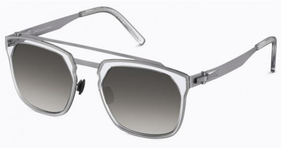 Ovvo Optics 3819 Sunglasses, 46/50 bronze/black w/ slate green matte