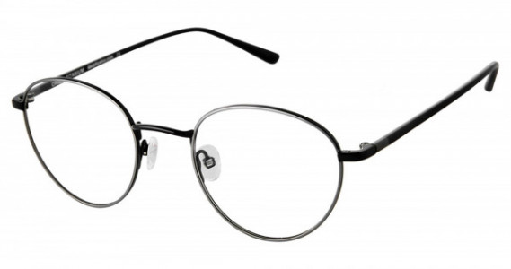 Cruz I-215 Eyeglasses, BLACK/SILVER