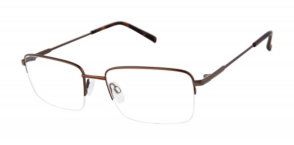 TITANflex M1014 Eyeglasses, Brown (DBR)