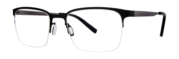 Jhane Barnes Orthogonal Eyeglasses, Black