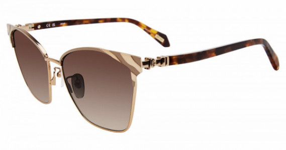 Just Cavalli SJC093 Sunglasses, COPPER GOLD (02AM)