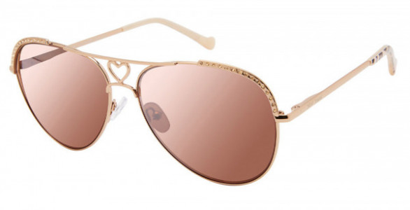 Betsey Johnson BET LUV YA Sunglasses, BRN