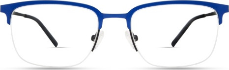 ECO by Modo SORREL Eyeglasses, COBALT BLUE / BLACK - SUN CLIP