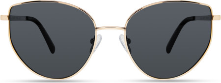 Derek Lam KIRBY Eyeglasses, GOLD BLACK