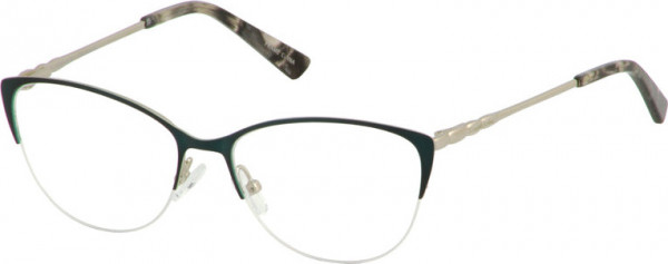 Elizabeth Arden Elizabeth Arden 1226 Eyeglasses, 2-TEAL/GOLD