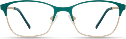 ECO by Modo DAISY Eyeglasses, AQUA GREEN/GOLD - SET