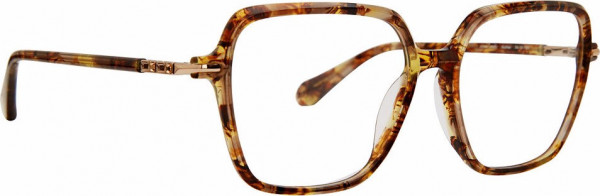 Badgley Mischka BM Audree Eyeglasses, Amber