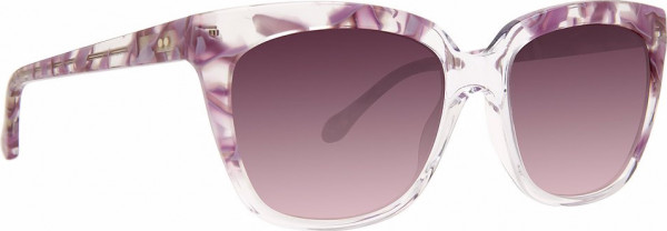 Badgley Mischka BM Chantae Eyeglasses, Plum