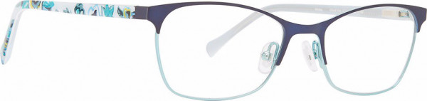 Vera Bradley VB Whitley Eyeglasses, Cloud Vine [CLV]