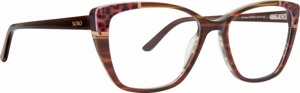 XOXO XO Santiago Eyeglasses, Bordeaux