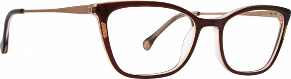 Trina Turk TT Annmarie Eyeglasses, Cognac