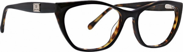 Trina Turk TT Ellis Eyeglasses, Black/Tortoise