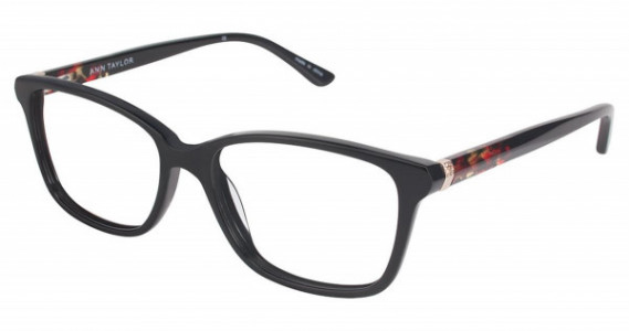 Ann Taylor AT322 Ann Taylor Eyeglasses, C01 BLACK/RED TORT