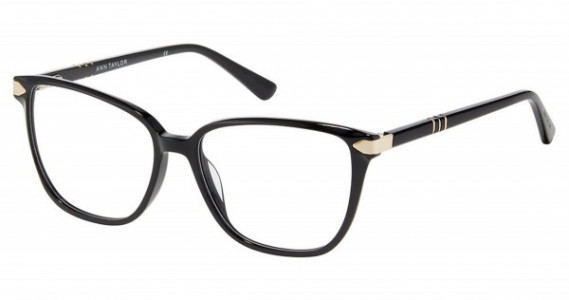 Ann Taylor AT338 Ann Taylor Eyeglasses, C01 BLACK GOLD