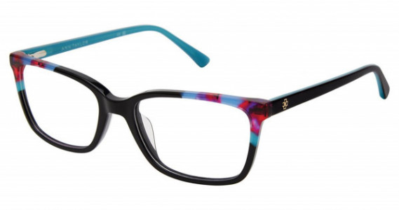 Ann Taylor AT346 Ann Taylor Eyeglasses, C01 BLACK MULTI