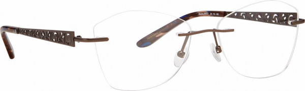 Totally Rimless TR Adeena 376 Eyeglasses, Mocha