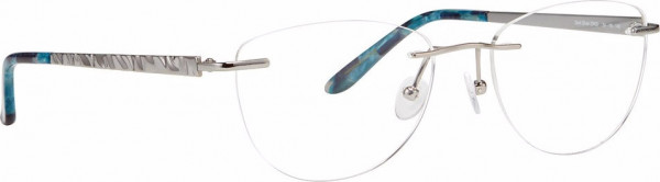 Totally Rimless TR Sonora 377 Eyeglasses, Dark Silver