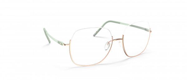 Silhouette Dynamic Dawn 4566 Eyeglasses, 3580 Rosé Mint