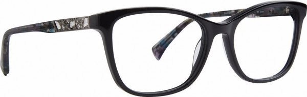 Badgley Mischka BM Mariene Eyeglasses, Black IF [BLK]