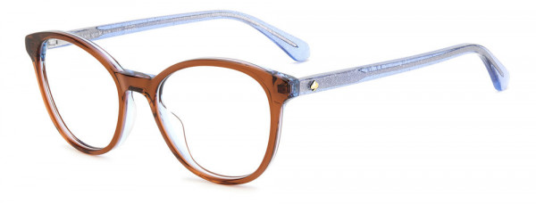 Kate Spade AGGIE Eyeglasses, 3LG BROWNBLUE