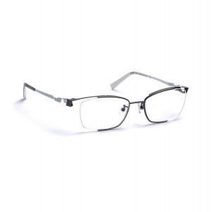 J.F. Rey JF2893 Eyeglasses, 0010 AF BLACK/WHITE