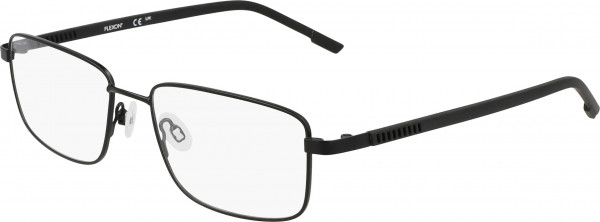 Flexon FLEXON H6078 Eyeglasses, (003) SATIN BLACK