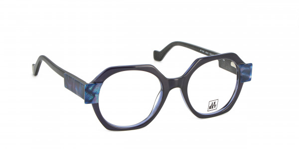 J.F. Rey JF1563 Eyeglasses, 0020 BLACK / BLUE SMOKY
