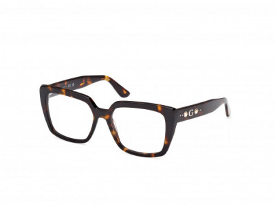 Guess GU50174 Eyeglasses, 052 - Dark Havana / Dark Havana