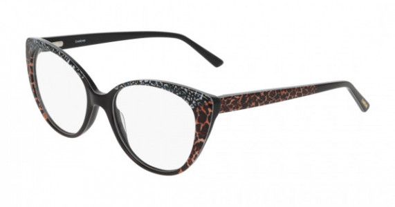 Bebe Eyes BB5243 Eyeglasses, (001) JET ANIMAL