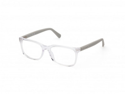 Guess GU50187 Eyeglasses, 001 - Shiny Black / Matte Black