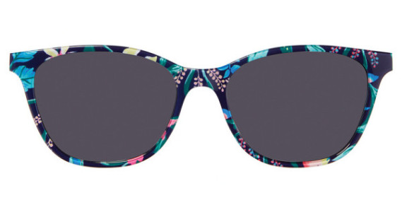 Vera Bradley VB Haven Sun Clip Eyeglasses