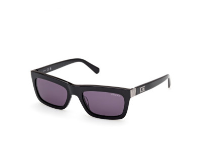 Guess GU00212 Sunglasses, 01A - Shiny Black / Shiny Black