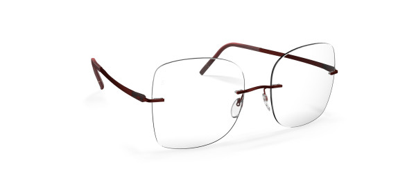 Silhouette The Dawn  5573 OO Eyeglasses, 3040 Warm Burgundy